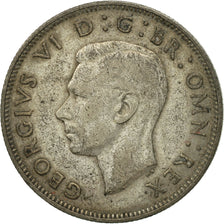Coin, Great Britain, George VI, Florin, Two Shillings, 1938, EF(40-45), Silver