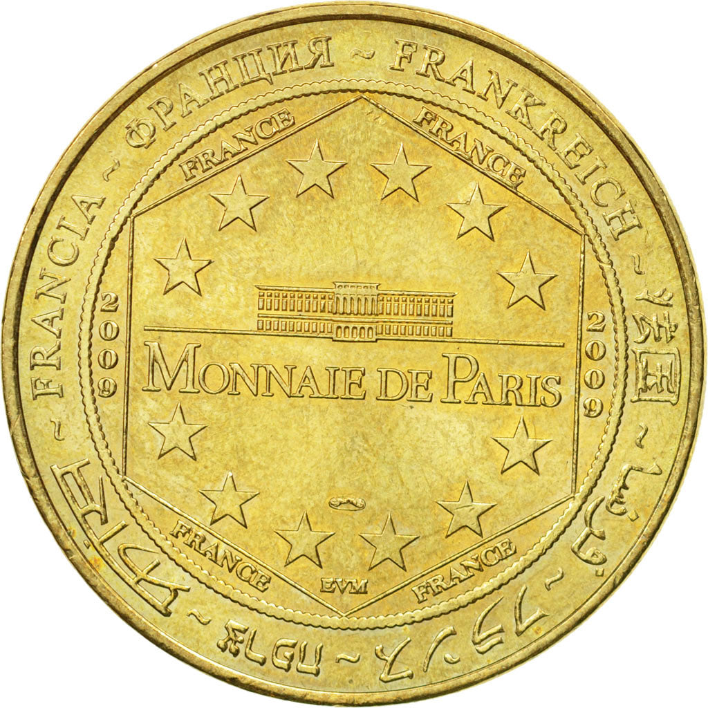 France, Token, Touristic token, Paris - La Tour Eiffel n°5 - 120 ans, 2009