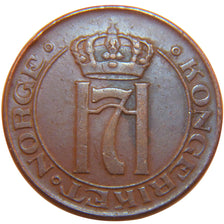NORWAY, 5 Ore, 1922, Kongsberg, KM #368, EF(40-45), Bronze, 27, 8.00