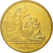 France, Token, Touristic token, Paris - Numismatique du Mariage, 2008, Monnaie