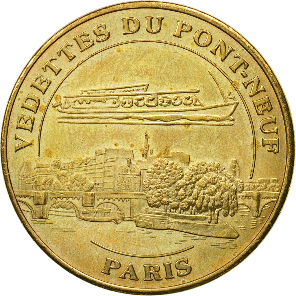France, Token, Touristic token, Paris - Vedettes n°1, 2004, Monnaie de Paris