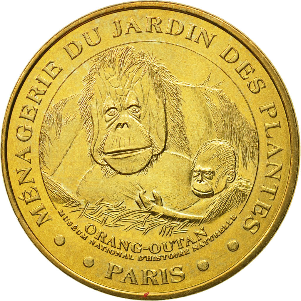 France, Jeton, Jeton Touristique, Paris - Jardin des Plantes n°2 -, 2010