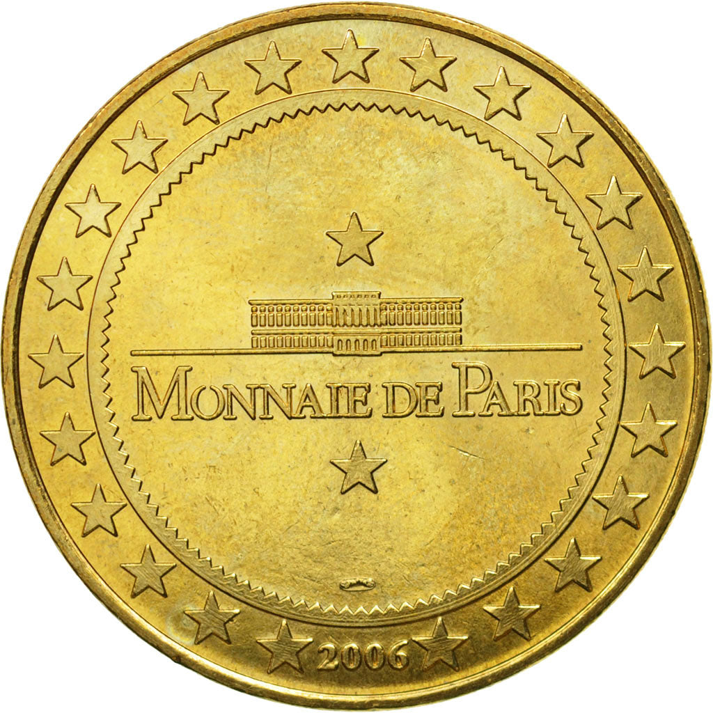France, Token, Touristic token, 75/ Paris - Musée du Quai Branly - Djennenké