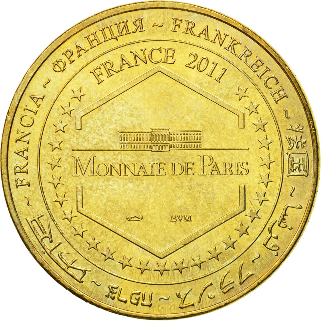 France, Token, Touristic token, 75/ Paris - Eglise de La Madeleine, 2011, MDP