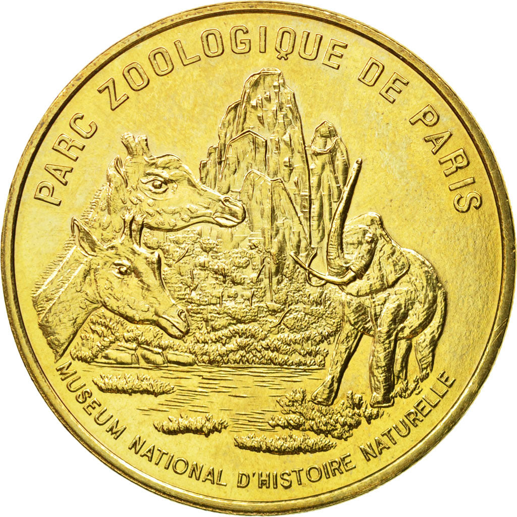 Francja, Token, Żeton turystyczny, Paris - Parc zoologique n°2, 2007, MDP