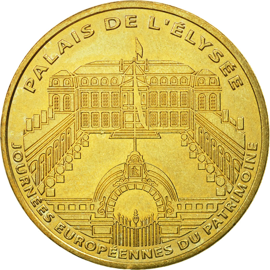 France, Token, Touristic token, Paris - Palais de l'Elysée n°2, 2011, MDP