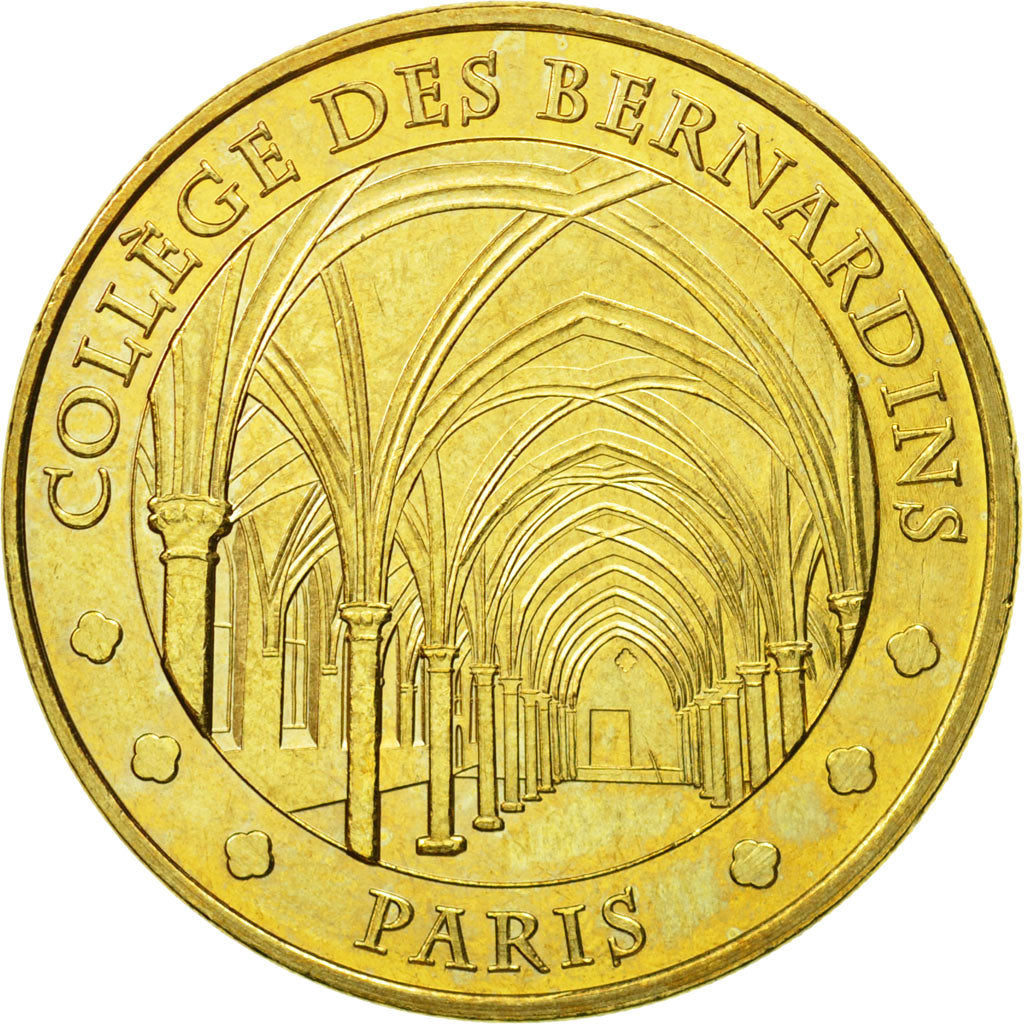 France, Token, Touristic token, 75/ Paris - Collège des Bernardins, 2012, MDP