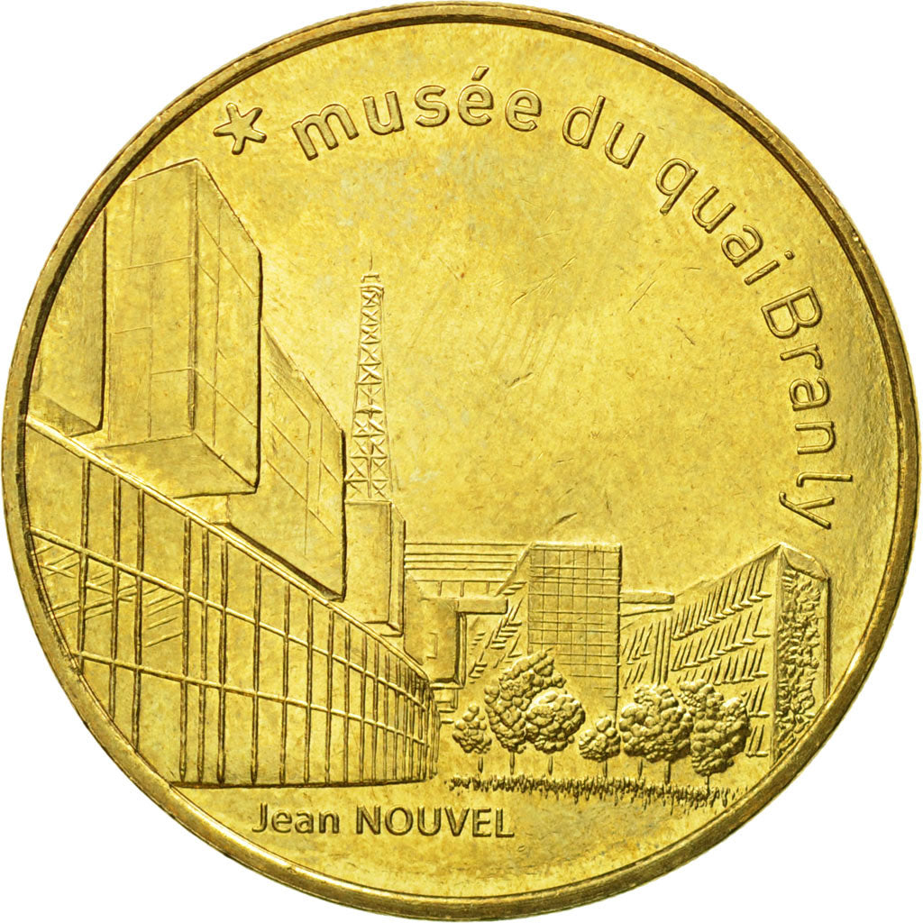 Francia, Token, Touristic token, Paris - Musée du quai de Branly - Jean Nouvel