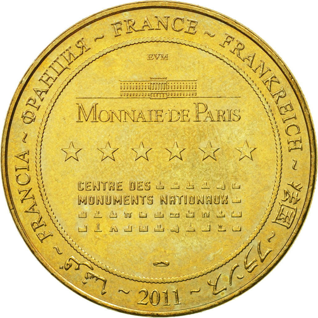 France, Token, Touristic token, Paris - Arc de Triomphe n°3 -, 2011, MDP