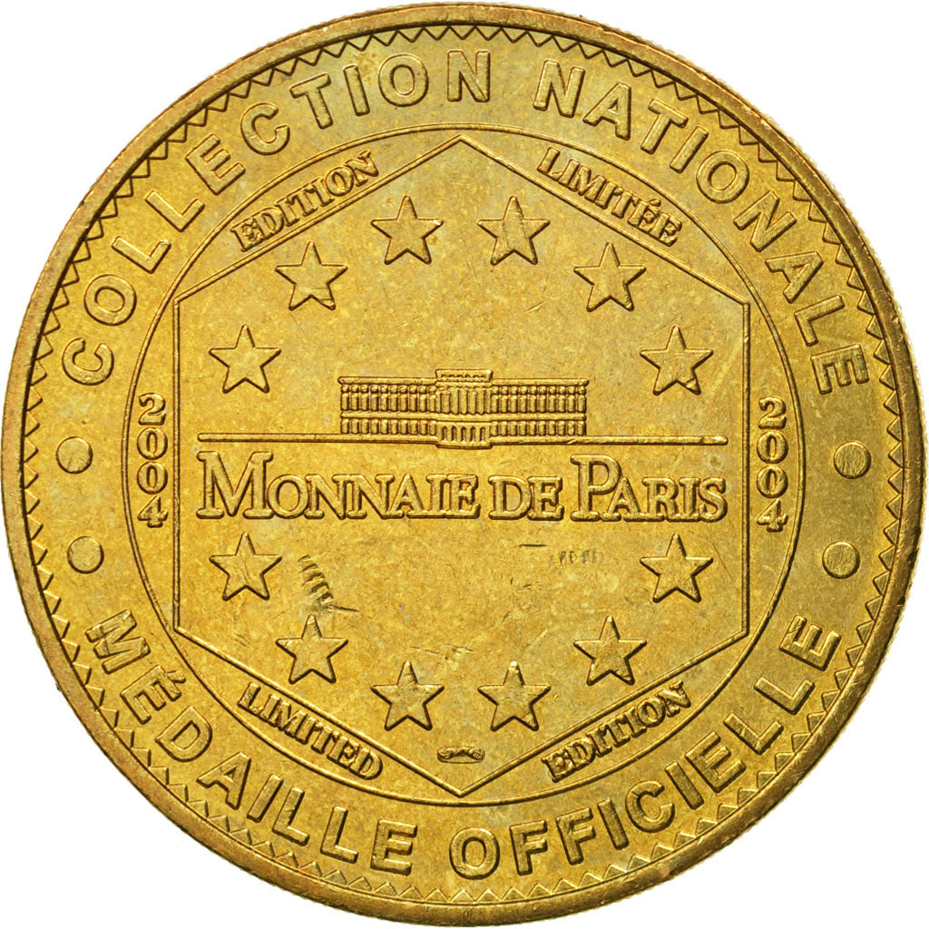 France, Token, Touristic token, Disneyland n°5 - Fantasyland, 2004, MDP
