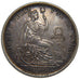 PERU, 1/2 Sol, 1916, Lima, KM #203, MS(60-62), Silver, 30, 12.50