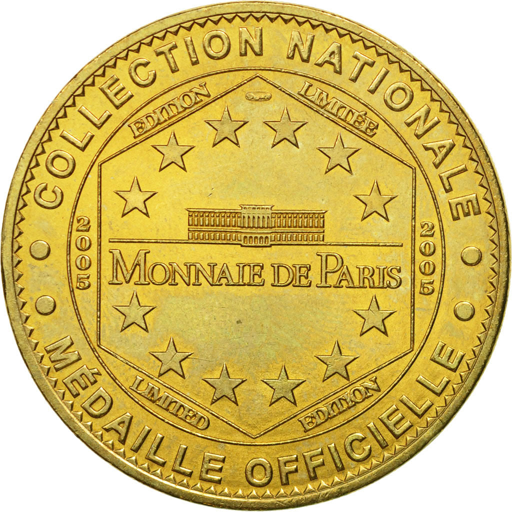 France, Token, Touristic token, Longues-sur-mer - La batterie allemande, 2005