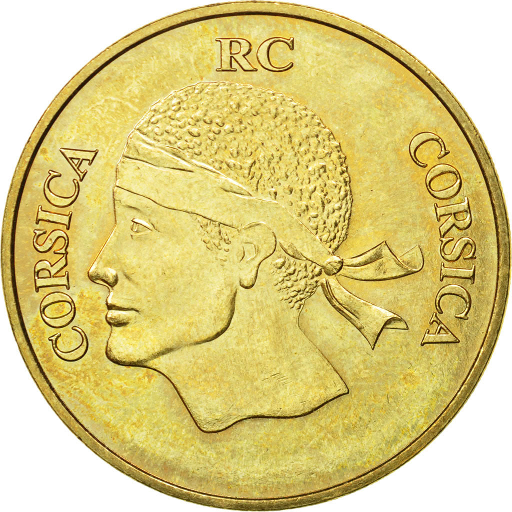 France, Token, Touristic token, Ajaccio -  Corsica - La tête de Maure, 2007
