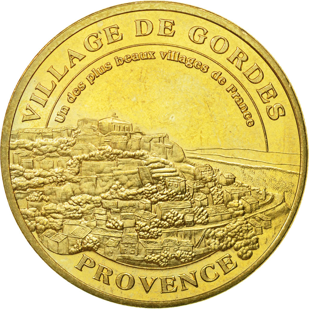 Frankreich, Token, Touristic token, 84/ Village de Gordes, 2008, MDP, SS