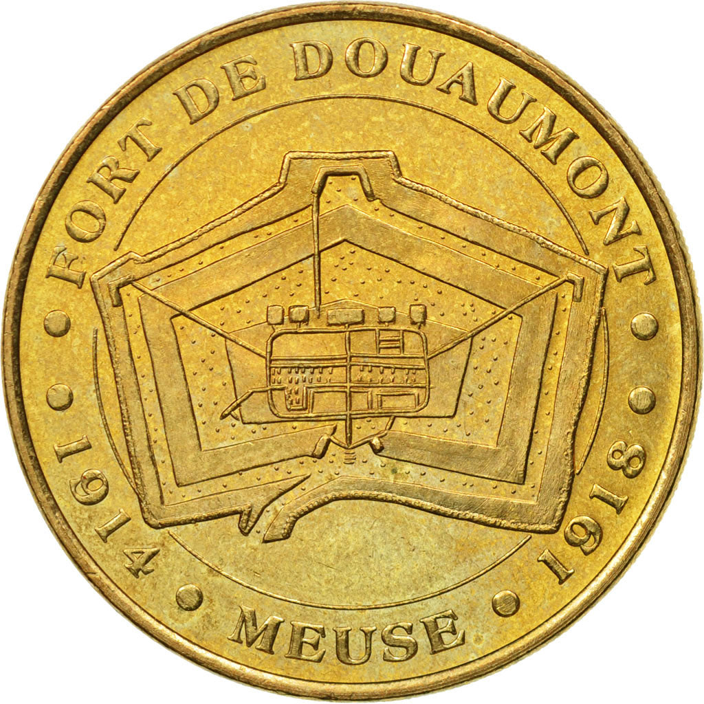 France, Token, Touristic token, 55/ Fort de Douaumont, 2004, MDP, EF(40-45)