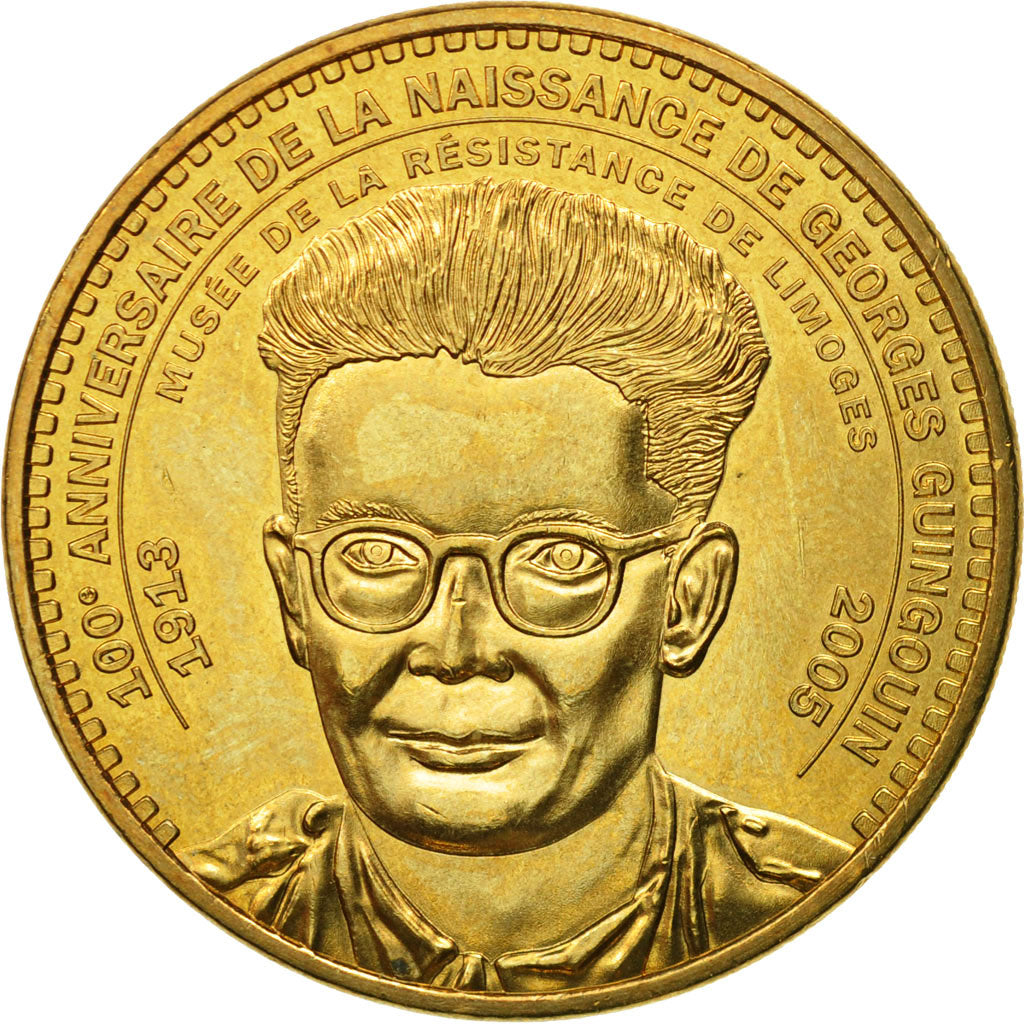 Frankreich, Token, Touristic token, 87/ Georges Guingouin - Limoges, 2013, MDP