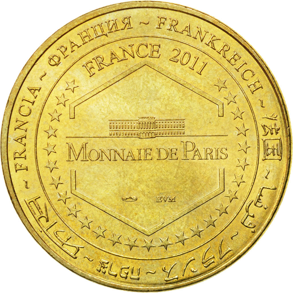 Francia, Token, Touristic token, 98/ Musée Océanographique - Facade - Monaco