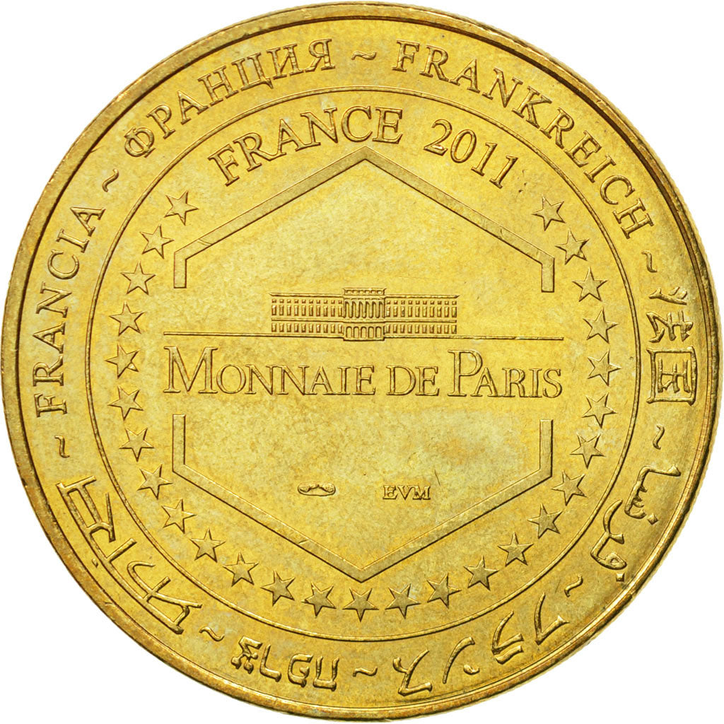 France, Token, Touristic token, 98/ Musée Océanographique - Monaco, 2011, MDP