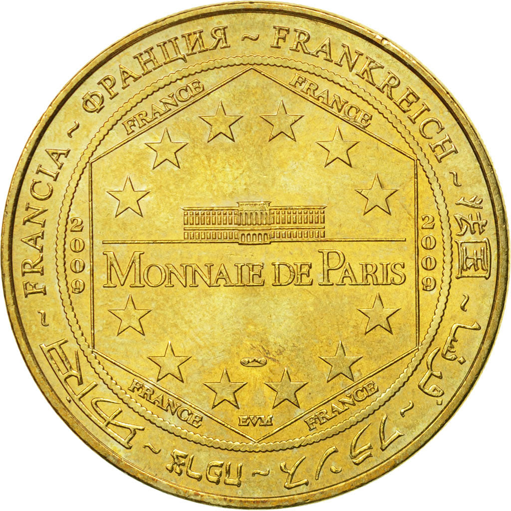 France, Token, Touristic token, Thonac -  Le Thot -Scène de chasse, 2009, MDP
