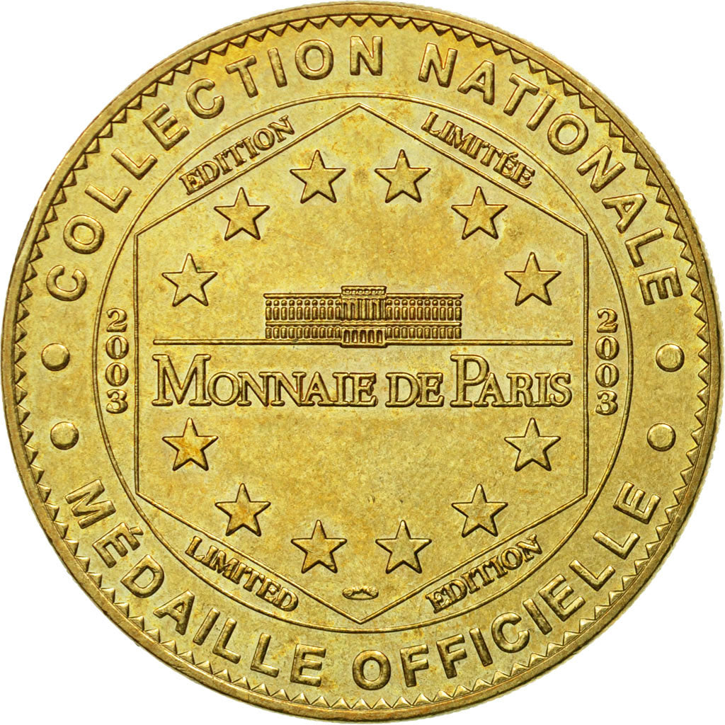 France, Token, Touristic token, Locronan - Eglise Saint Ronan, 2003, MDP