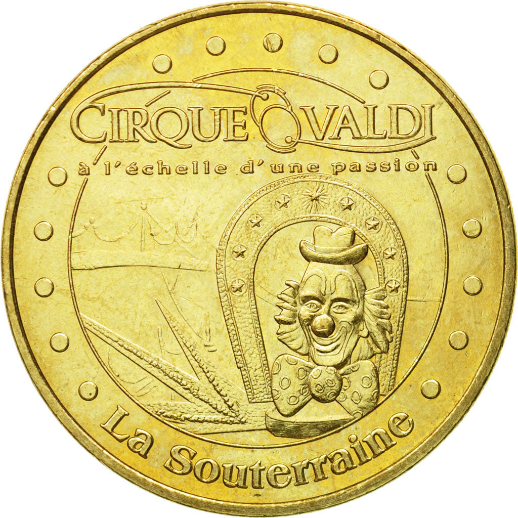 Frankreich, Token, Touristic token, La Souterraine - Cirque Valdi, 2008, MDP