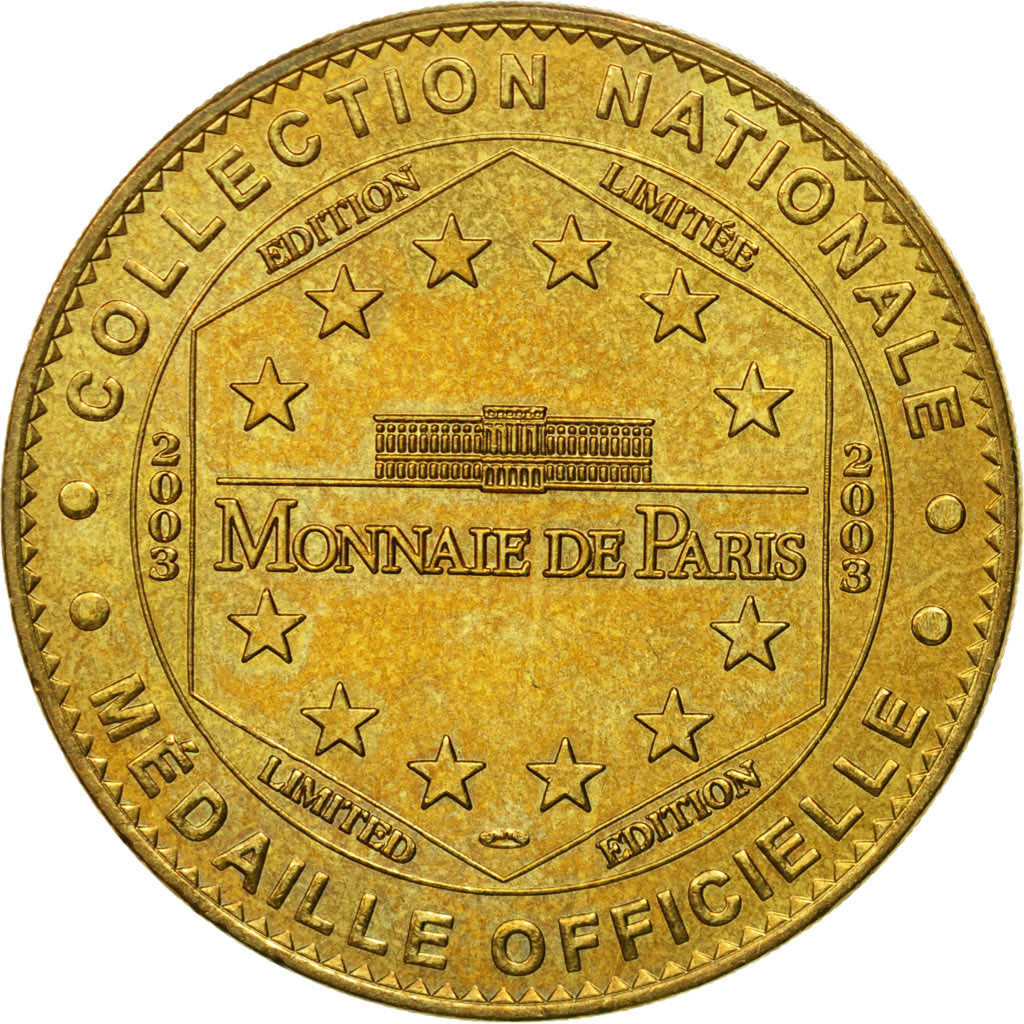 Frankreich, Token, Touristic token, Caen - Mémorial n°2, 2003, MDP, SS