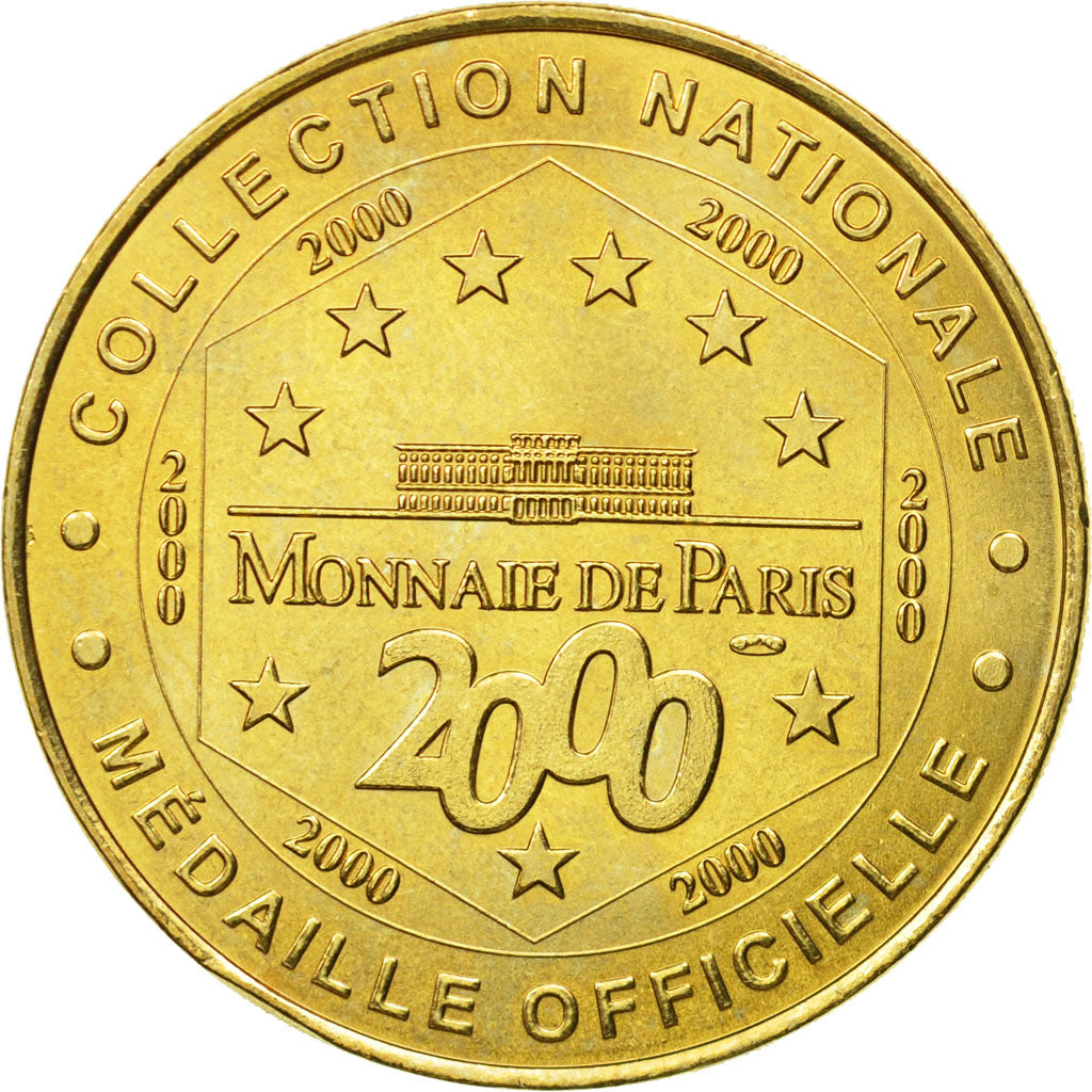 Francja, Token, Żeton turystyczny, Loches -  le Donjon, 2000, MDP, EF(40-45)