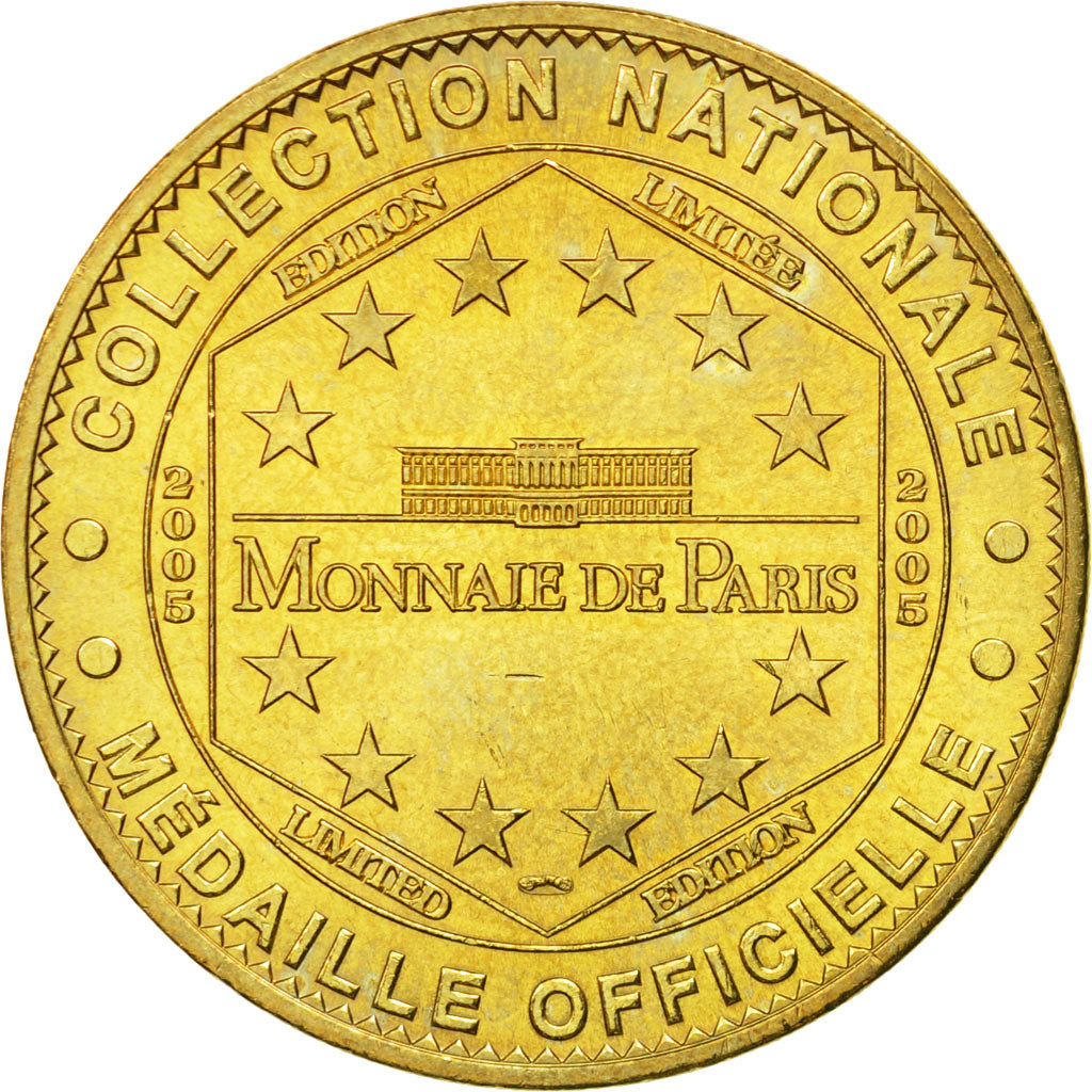 Frankreich, Token, Touristic token, Amboise - L'homme vitruvien, 2005, MDP, SS