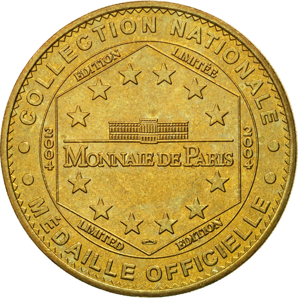 Francja, Token, Żeton turystyczny, 37/ Clos Lucé - Amboise, 2004, MDP