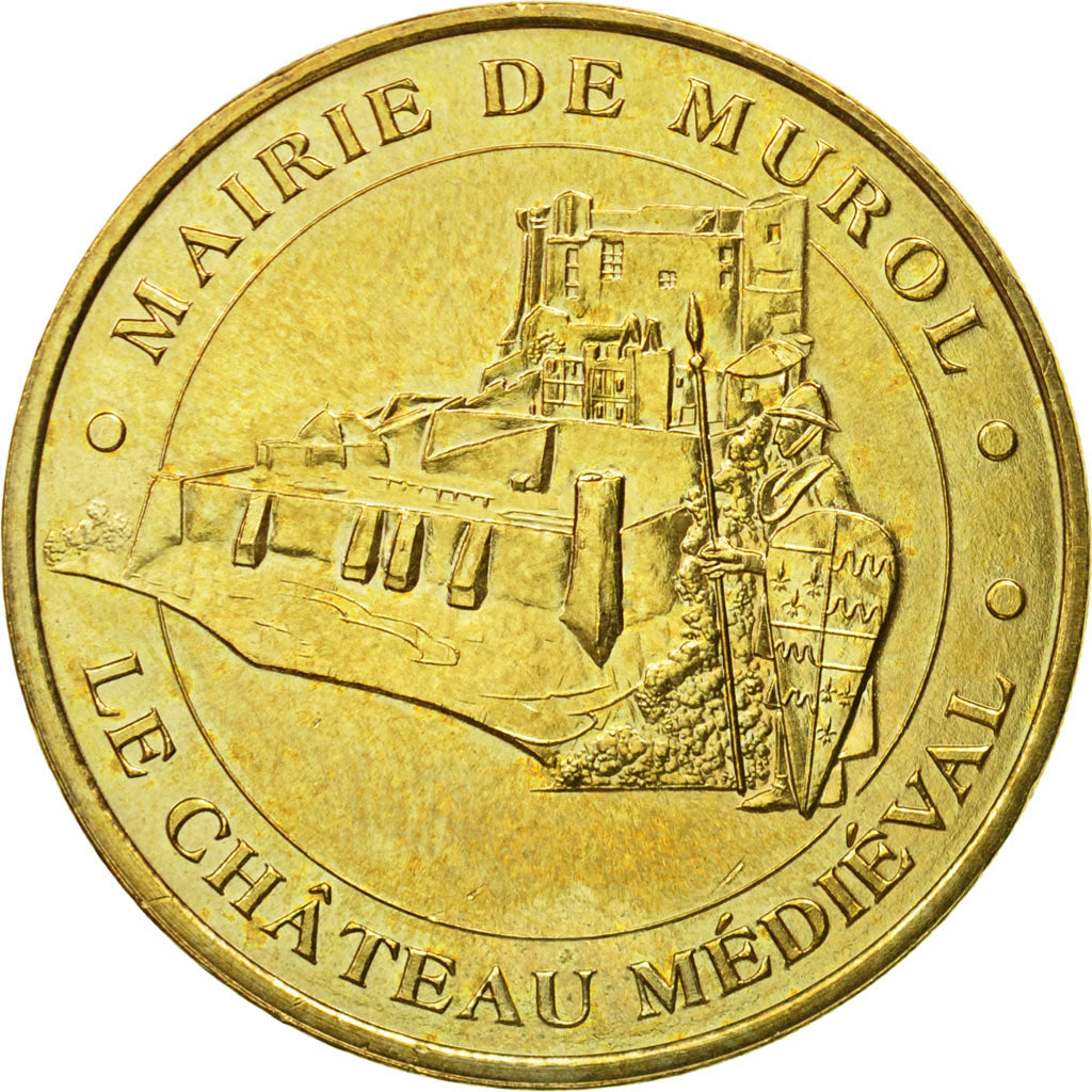 France, Token, Touristic token, Murol - Mairie et Château n°1, 2007, MDP