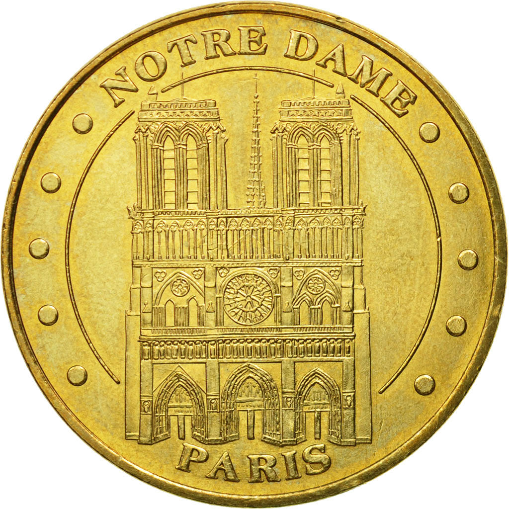 Francja, Token, Żeton turystyczny, Paris - Vedettes n°3, 2010, MDP, EF(40-45)