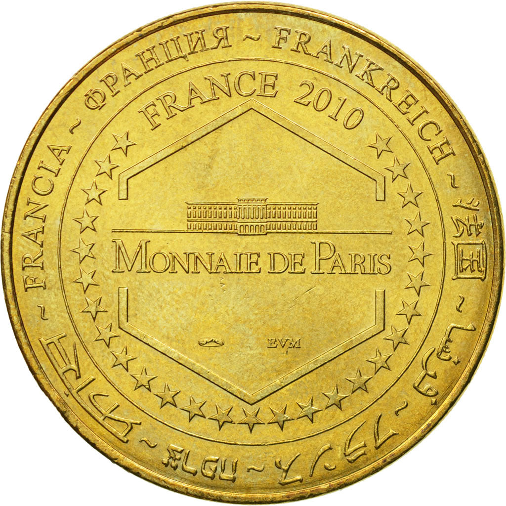 Francja, Token, Żeton turystyczny, Paris - Vedettes n°3, 2010, MDP, EF(40-45)