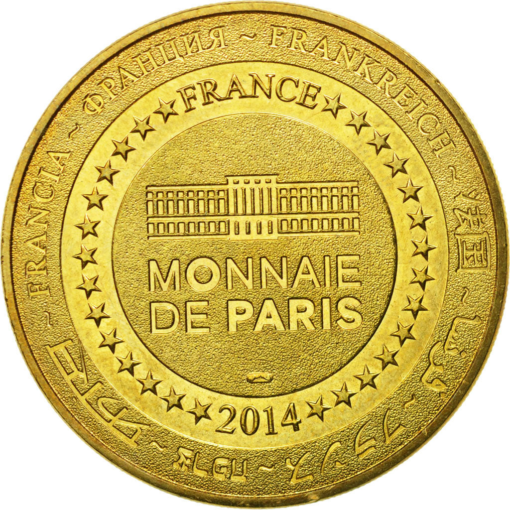 France, Token, Touristic token, Le-Mont-Saint-Michel - La Mère Poulard n°2