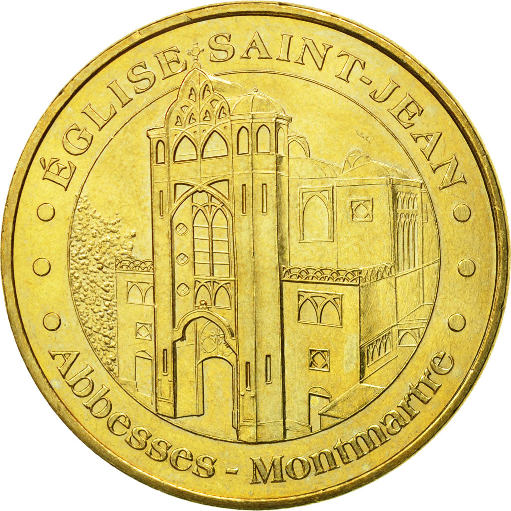 Frankreich, Token, Touristic token, Paris - Eglise Saint Jean Abbesses