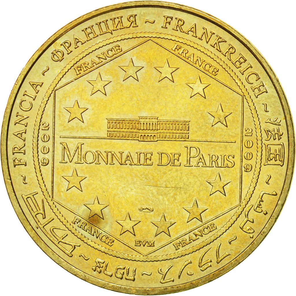 Frankreich, Token, Touristic token, Paris - 10 ans de l'Euro, 2009, MDP, SS