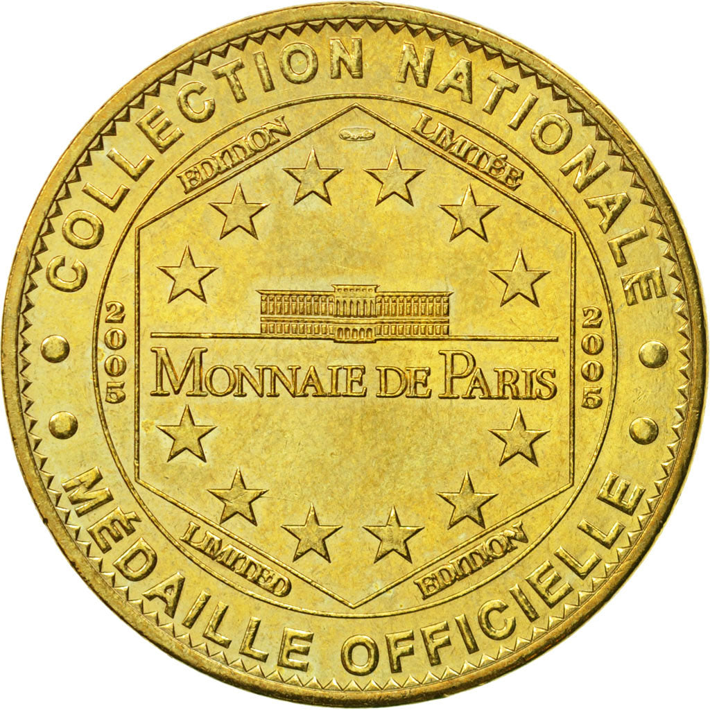 France, Token, Touristic token, Marseille - Notre Dame de la Garde n°2, 2005