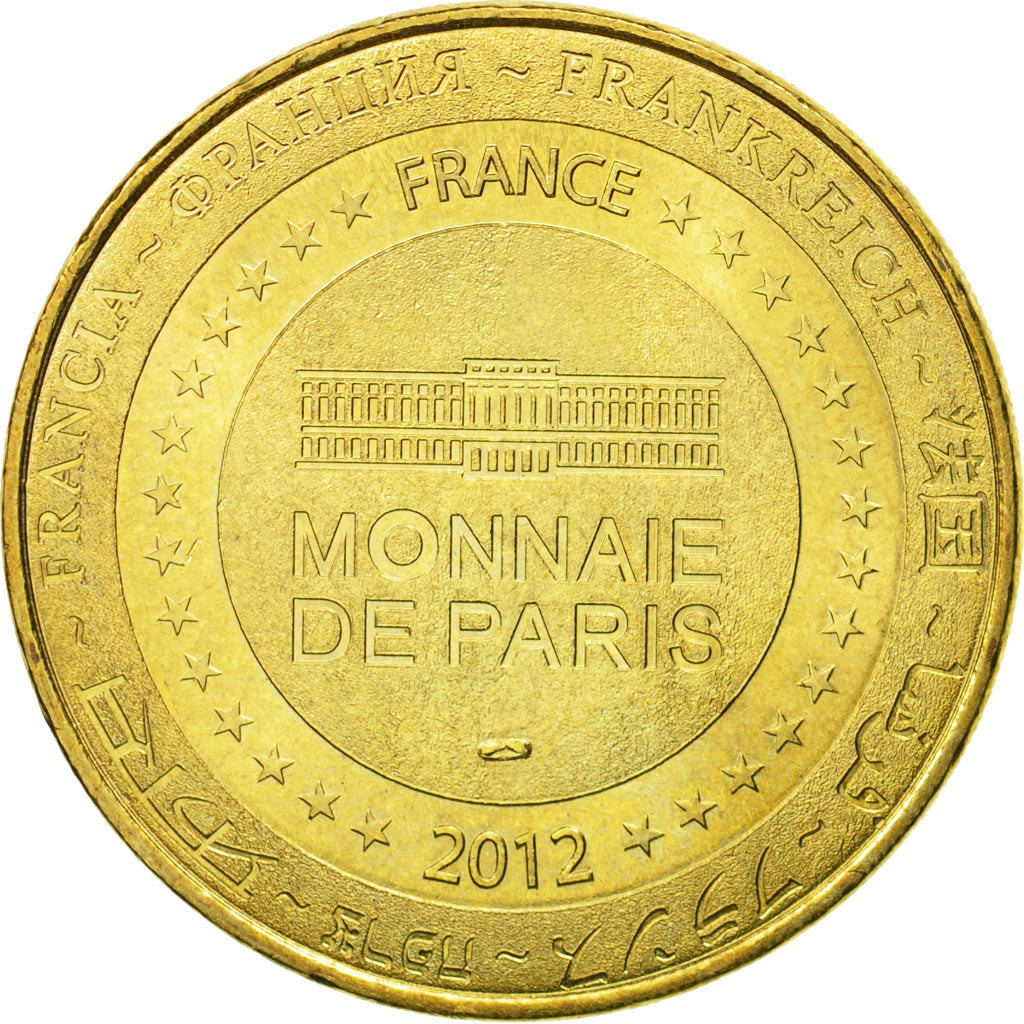 Frankreich, Token, Touristic token, Audrix - Gouffre de Proumeyssac n° 3, 2012