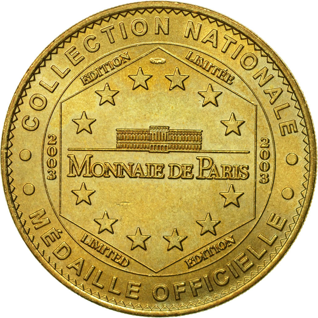 Frankreich, Token, Touristic token, Carcassonne - cité, 2003, MDP, SS