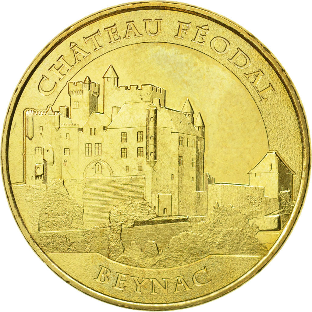 France, Token, Touristic token, 24/ Château Féodal de Beynac, 2012, MDP