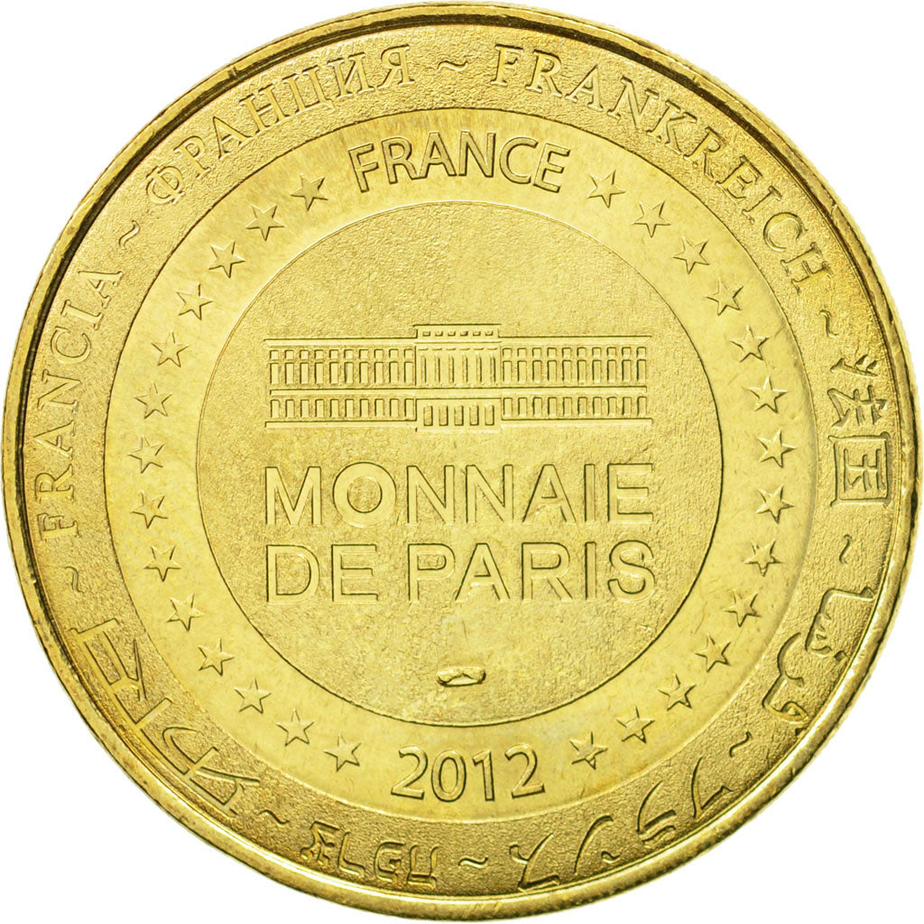 France, Token, Touristic token, 24/ Château Féodal de Beynac, 2012, MDP