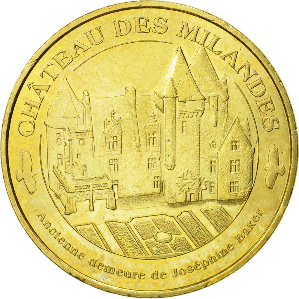 Frankreich, Token, Touristic token, Castelnaud-la-Chapelle - Chateau des