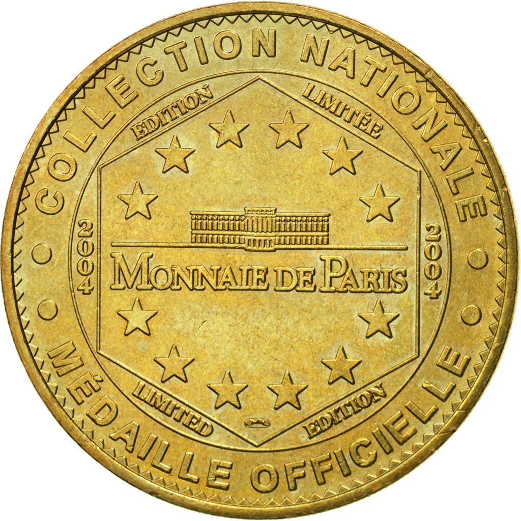 Frankreich, Token, Touristic token, Disneyland n° 4 - Frontierland, 2004, MDP