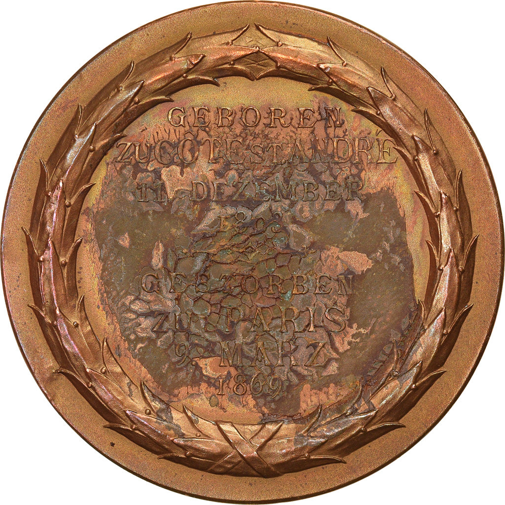 Frankrijk, Medaille, Musique, Berlioz, Arts & Culture, ZF, Bronze