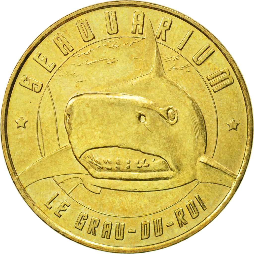 Frankreich, Token, Touristic token, le Grau-du Roi - Seaquarium n°1, 2007, MDP