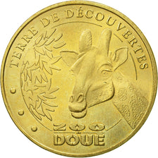 Francja, Token, Żeton turystyczny, Douai-la-Fontaine - Zoo - la Girafe, 2005