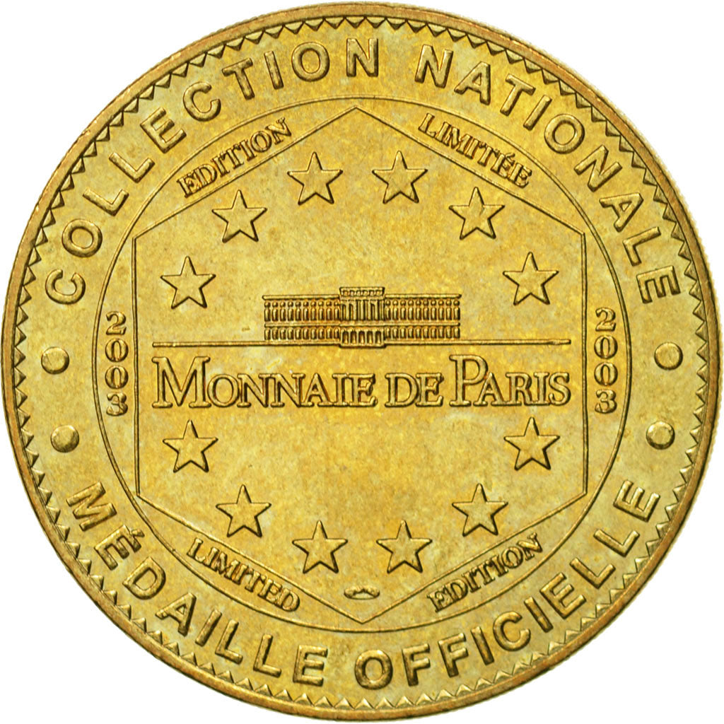 Frankreich, Token, Touristic token, Chambord - Le château -Armoiries, 2003