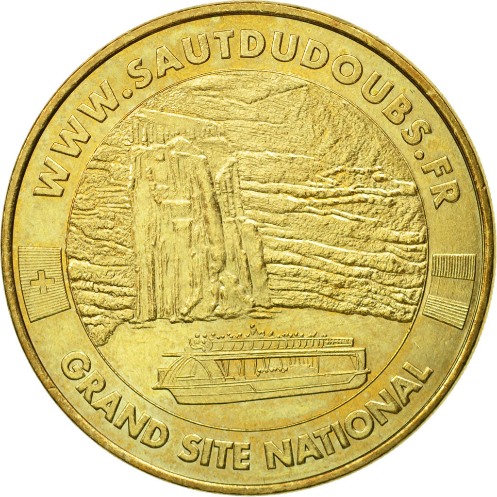 Frankreich, Token, Touristic token, Villers-le-Lac - Le saut du Doubs n°4