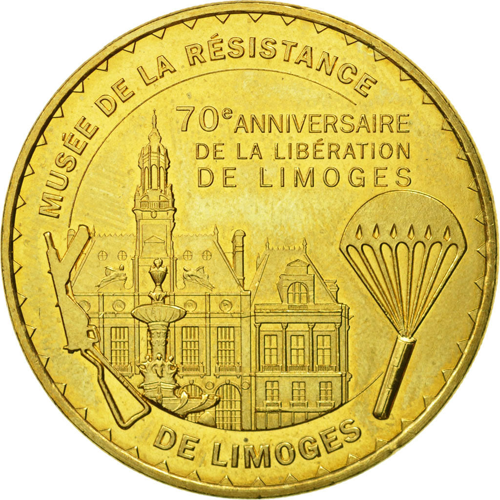 Frankreich, Token, Touristic token, Limoges - Musée de la Résistance n°3