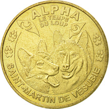 Frankreich, Token, Touristic token, Saint-Martin de Vésubie - Le temps du loup