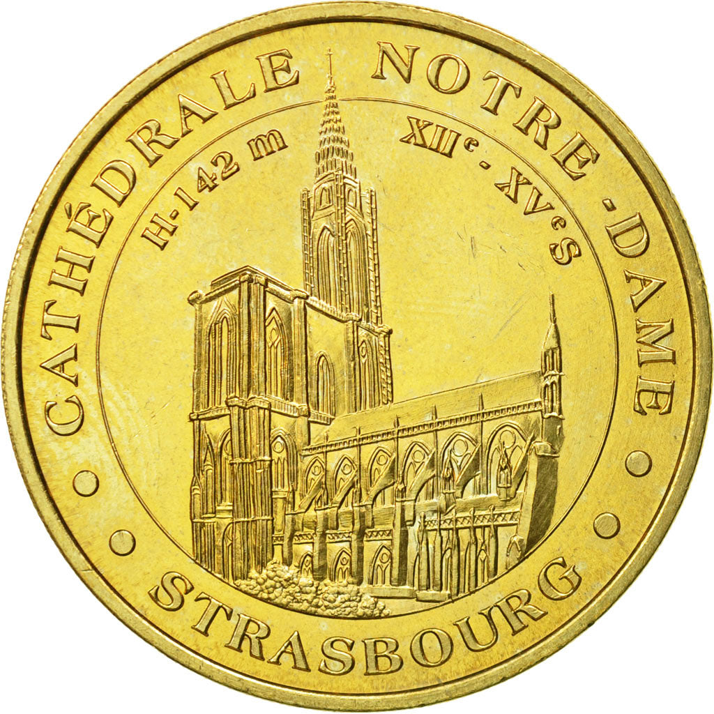 Frankreich, Token, Touristic token, Strasbourg - Cathédrale n° 1, 2004, MDP
